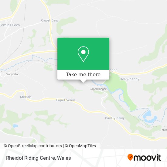 Rheidol Riding Centre map