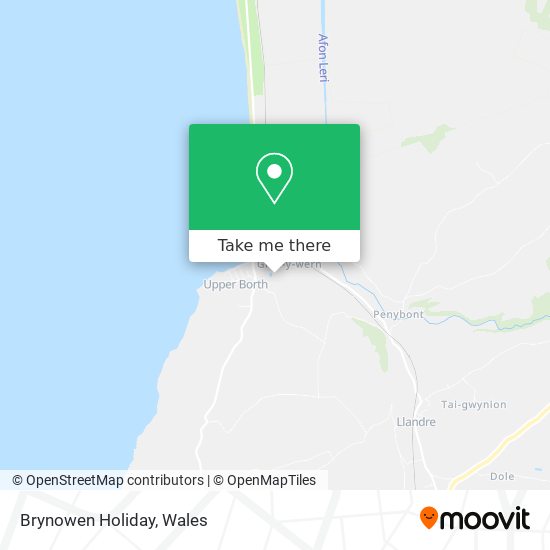 Brynowen Holiday map