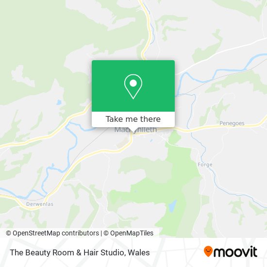 The Beauty Room & Hair Studio map