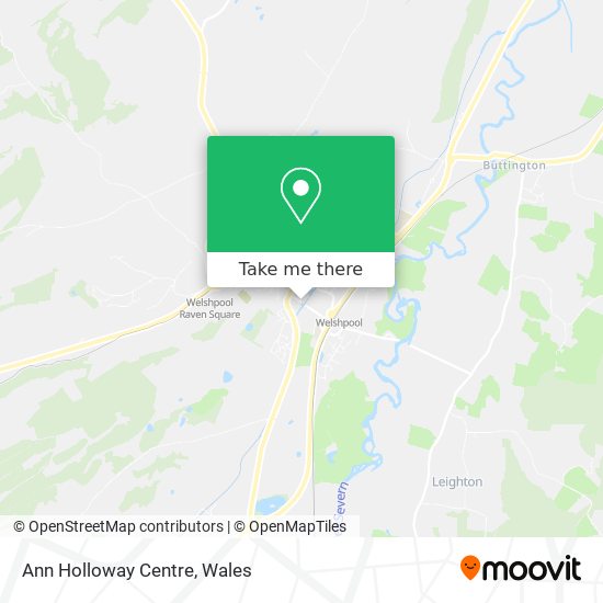 Ann Holloway Centre map