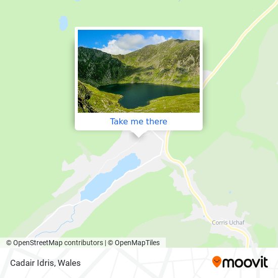 Cadair Idris map