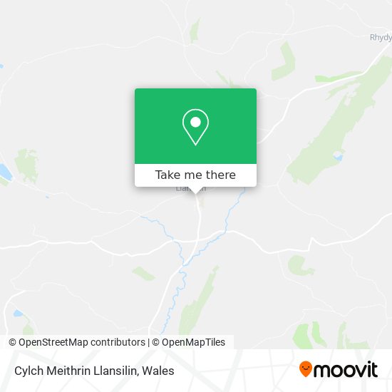 How to get to Cylch Meithrin Llansilin in Powys by Bus?