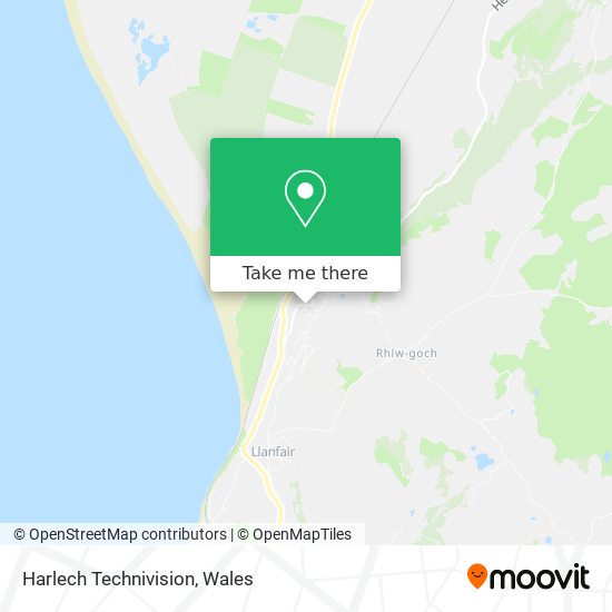 Harlech Technivision map