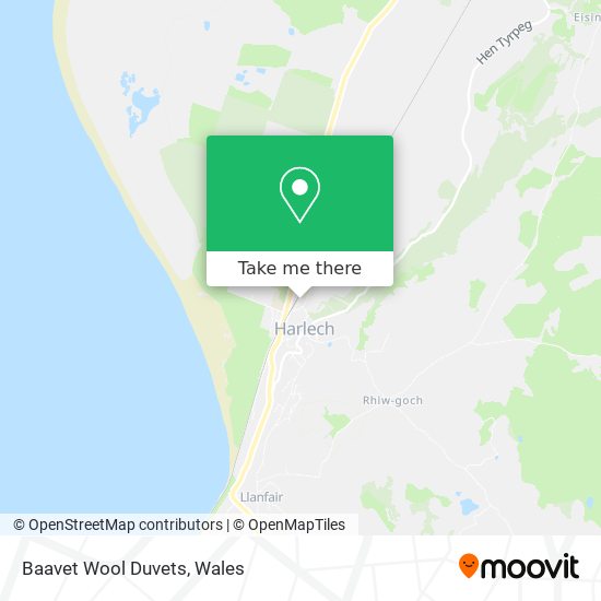 Baavet Wool Duvets map
