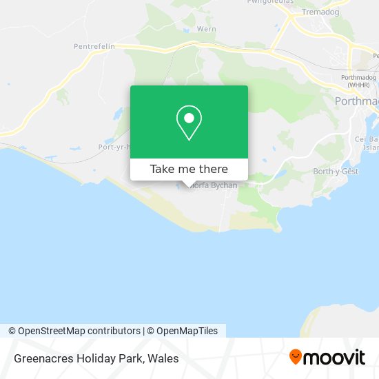 Greenacres Holiday Park map