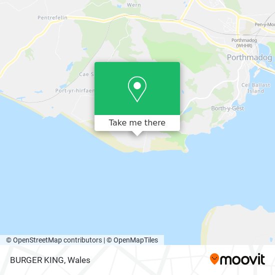 BURGER KING map