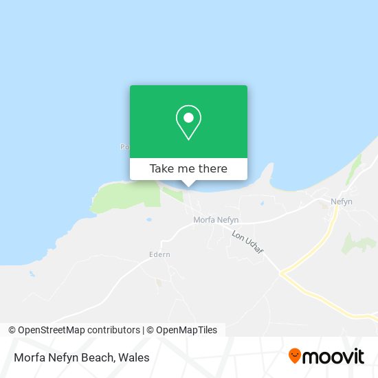 Morfa Nefyn Beach map