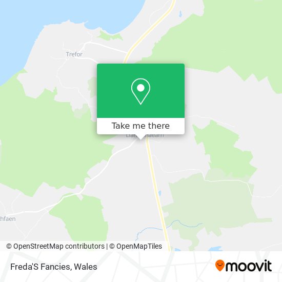Freda'S Fancies map