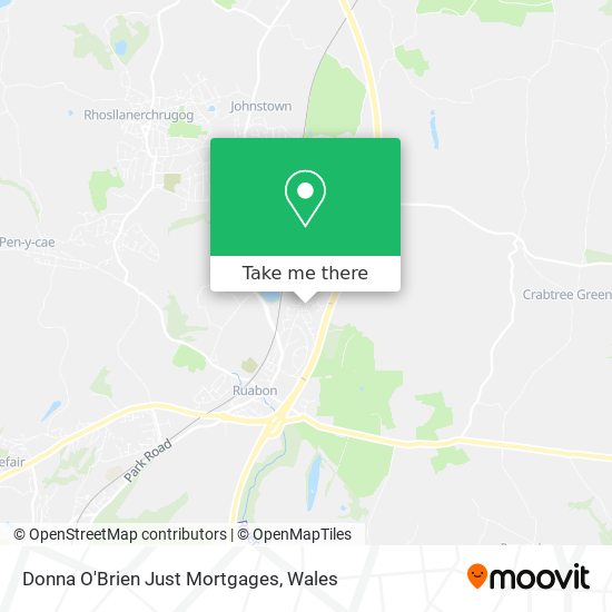 Donna O'Brien Just Mortgages map