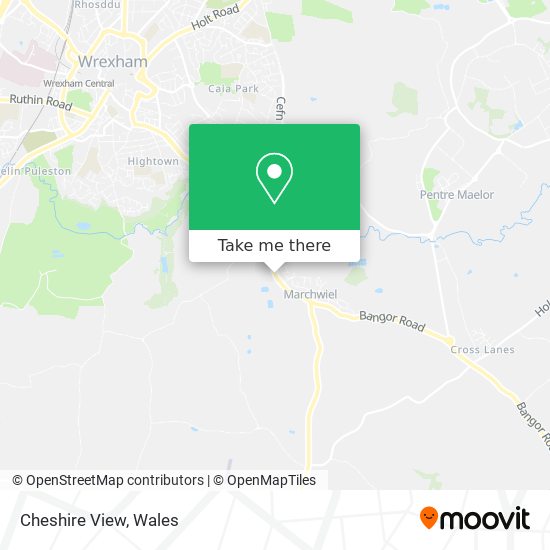 Cheshire View map