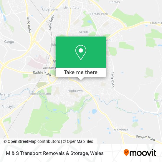 M & S Transport Removals & Storage map