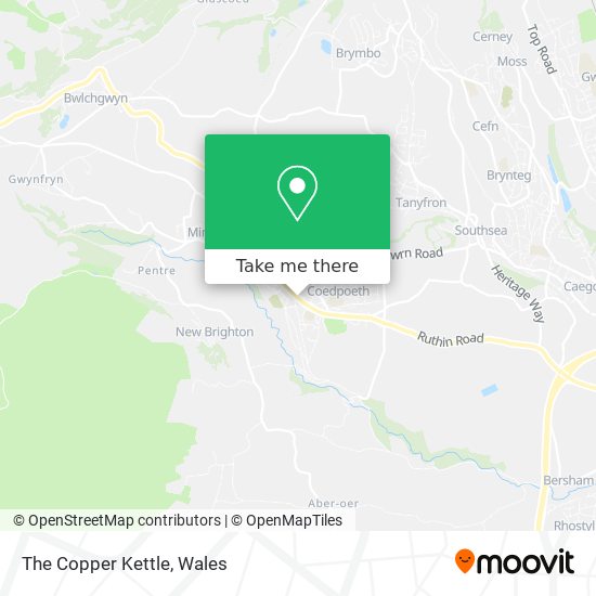 The Copper Kettle map