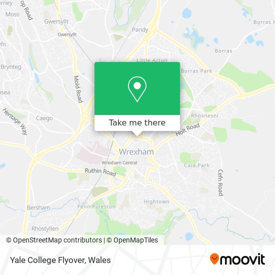 Yale College Flyover map