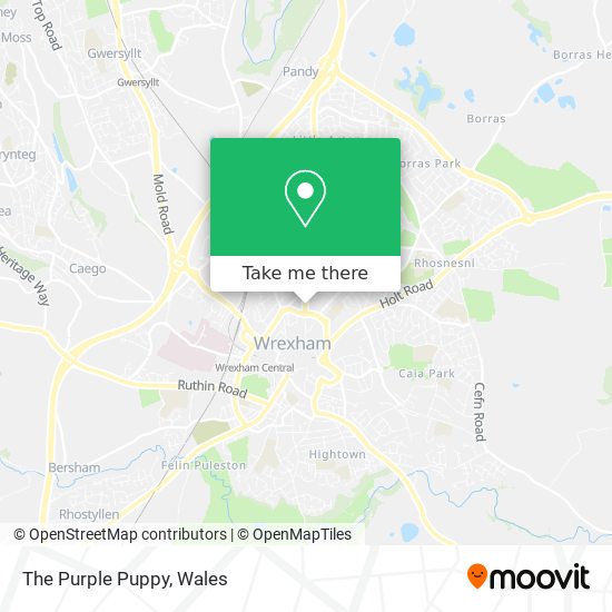 The Purple Puppy map