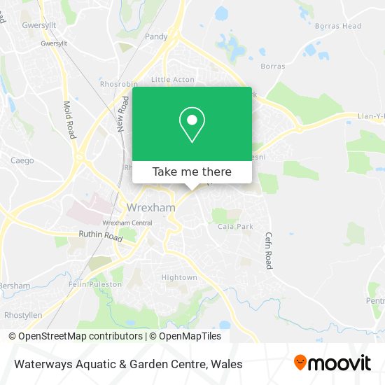 Waterways Aquatic & Garden Centre map
