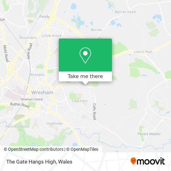 The Gate Hangs High map