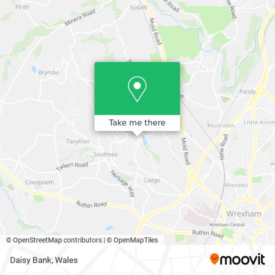 Daisy Bank map