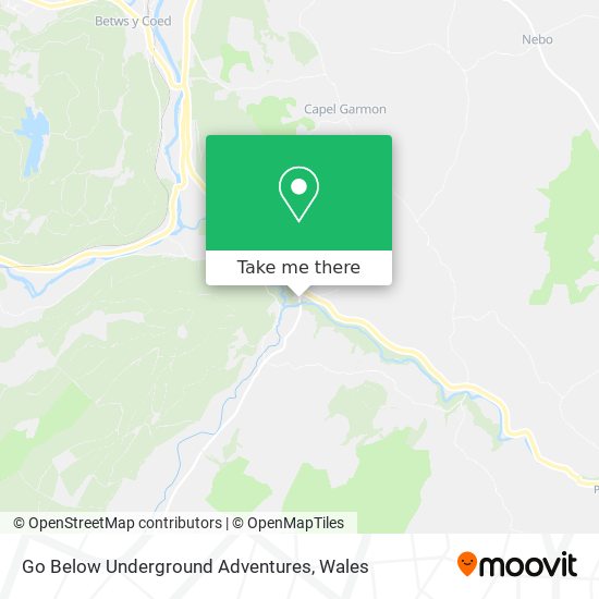 Go Below Underground Adventures map