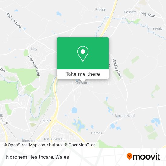 Norchem Healthcare map