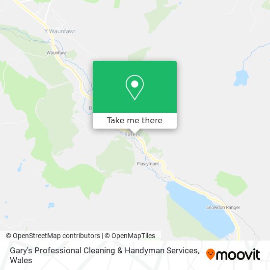 Gary's Professional Cleaning & Handyman Services map