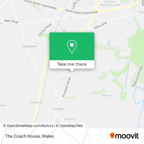 The Coach House map