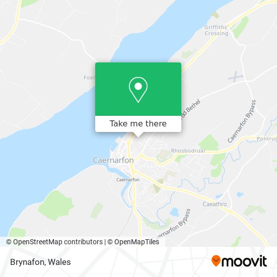 Brynafon map