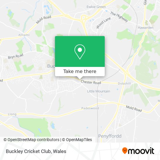 Buckley Cricket Club map