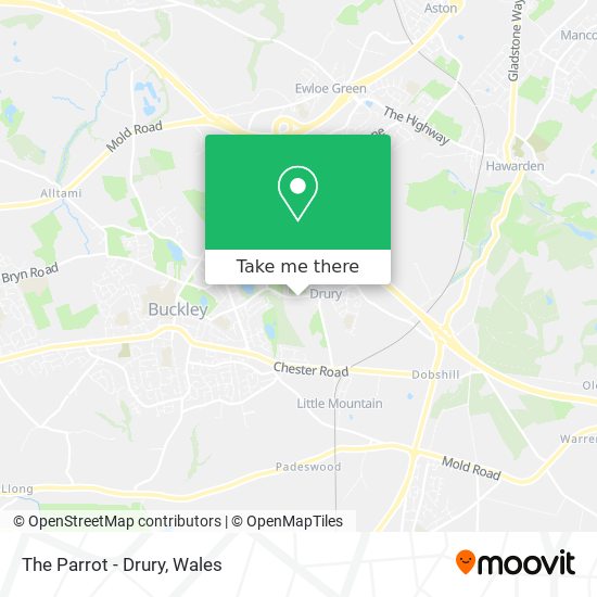 The Parrot - Drury map