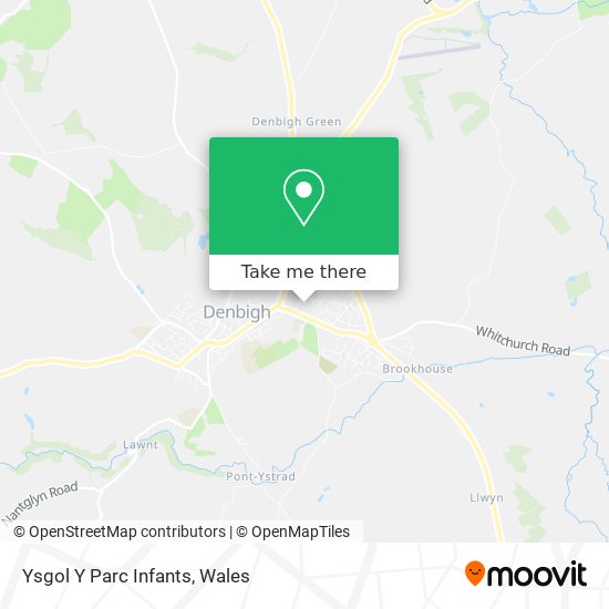 Ysgol Y Parc Infants map