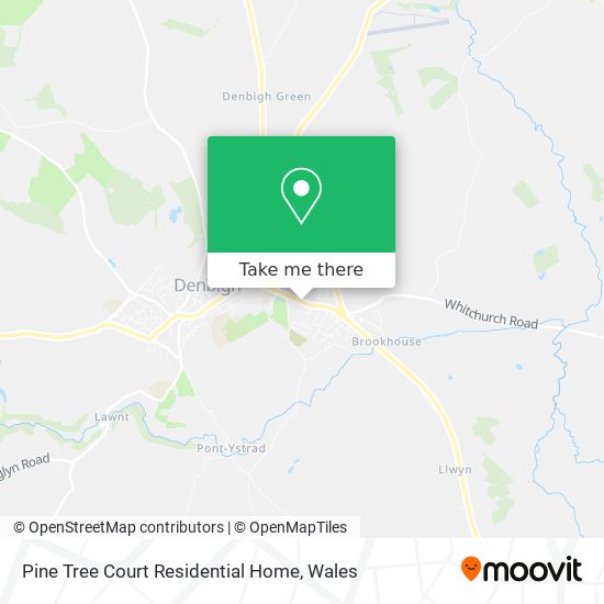 Pine Tree Court Residential Home map
