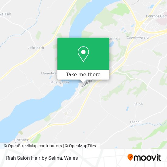 Riah Salon Hair by Selina map
