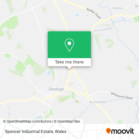 Spencer Industrial Estate map