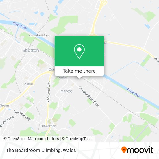 The Boardroom Climbing map