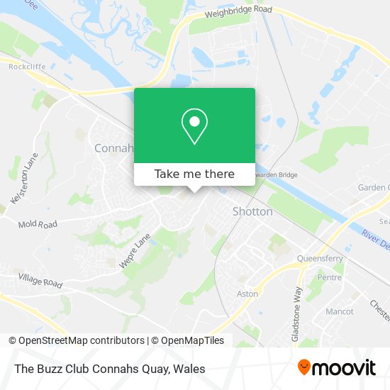 The Buzz Club Connahs Quay map