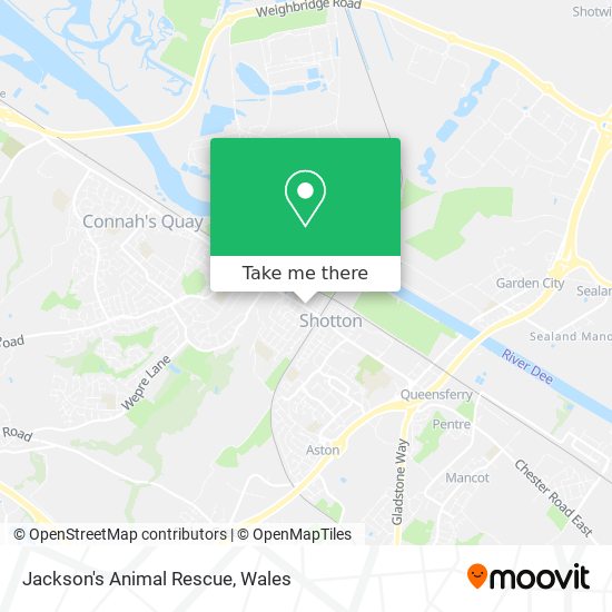 Jackson's Animal Rescue map