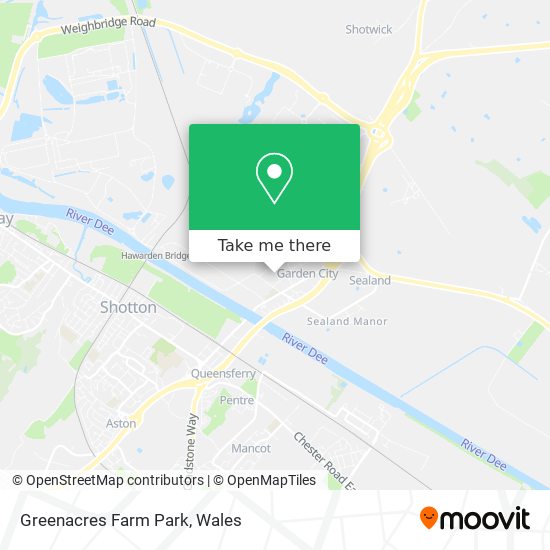 Greenacres Farm Park map