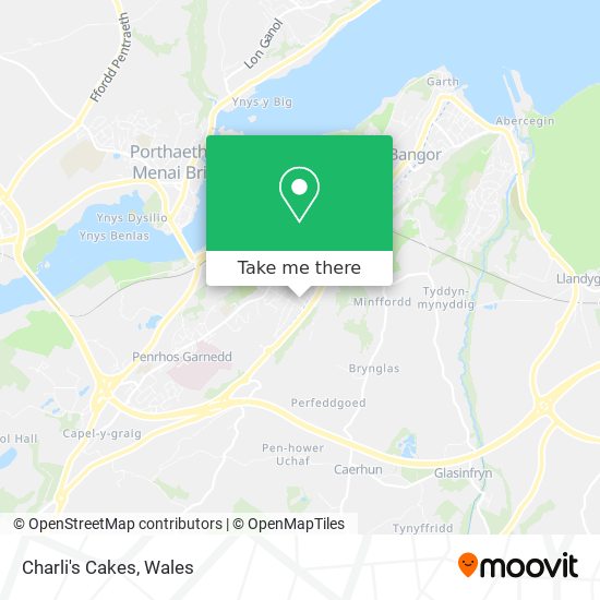 Charli's Cakes map