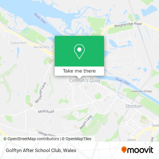Golftyn After School Club map