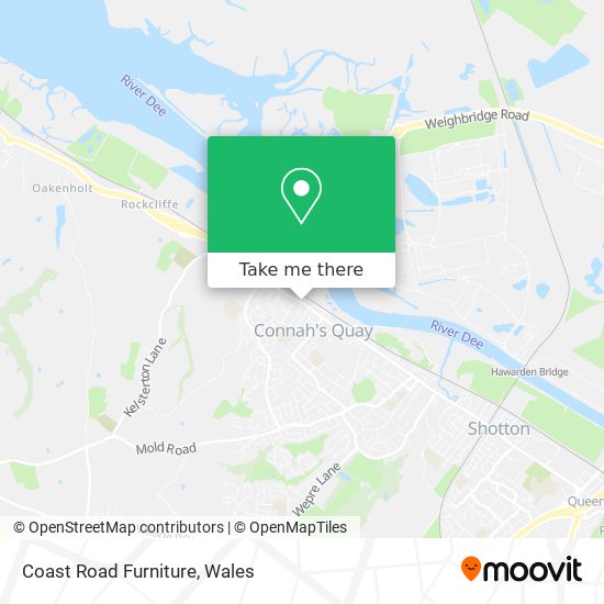 Coast Road Furniture map