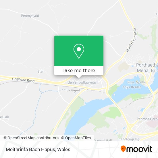 Meithrinfa Bach Hapus map