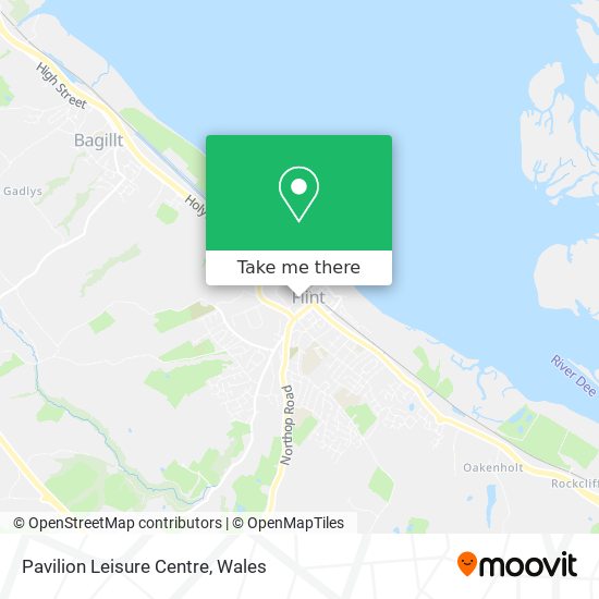 Pavilion Leisure Centre map
