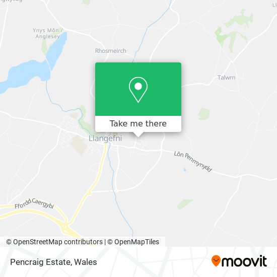 Pencraig Estate map