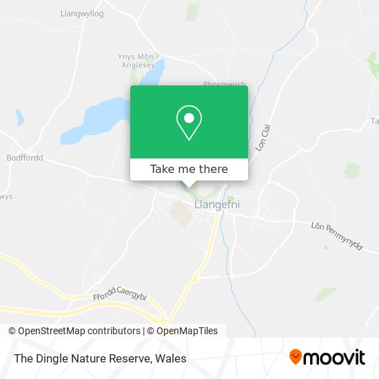 The Dingle Nature Reserve map