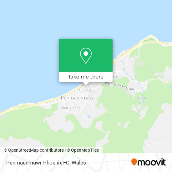 Penmaenmawr Phoenix FC map