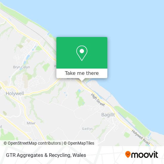 GTR Aggregates & Recycling map