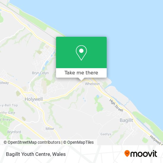 Bagillt Youth Centre map