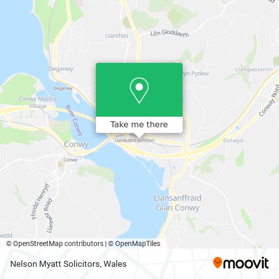 Nelson Myatt Solicitors map