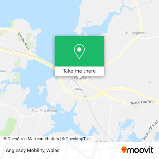 Anglesey Mobility map
