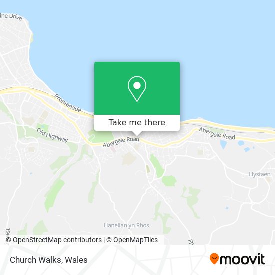 Church Walks map