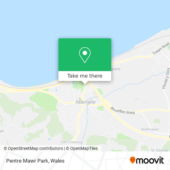 Pentre Mawr Park map